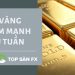 Giá vàng giảm mạnh đầu tuần