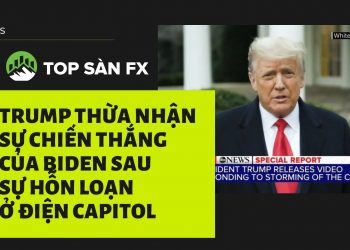 Trump thừa nhận sự chiến thắng của Biden sau sự hỗn loạn ở Điện Capitol