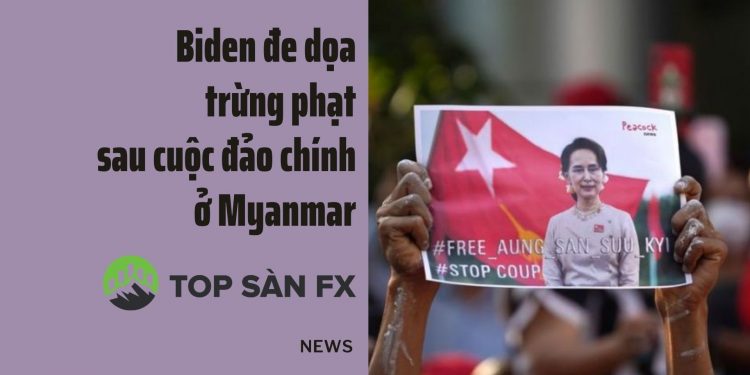 Biden đe dọa trừng phạt sau cuộc đảo chính Myanmar