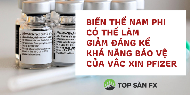 Biến thể Nam Phi có thể làm giảm đáng kể khả năng bảo vệ của vắc xin Pfizer
