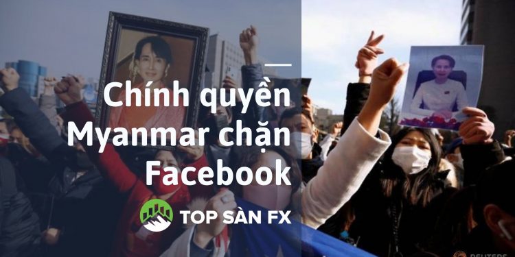 Chính quyền Myanmar chặn Facebook