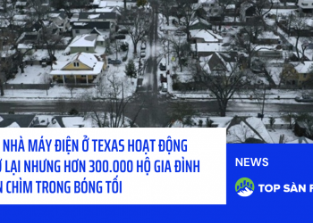 Các nhà máy điện ở Texas hoạt động trở lại nhưng hơn 300.000 hộ gia đình vẫn chìm trong bóng tối
