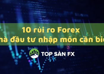 10 rủi ro Forex nhà đầu tư nhập môn cần biết 