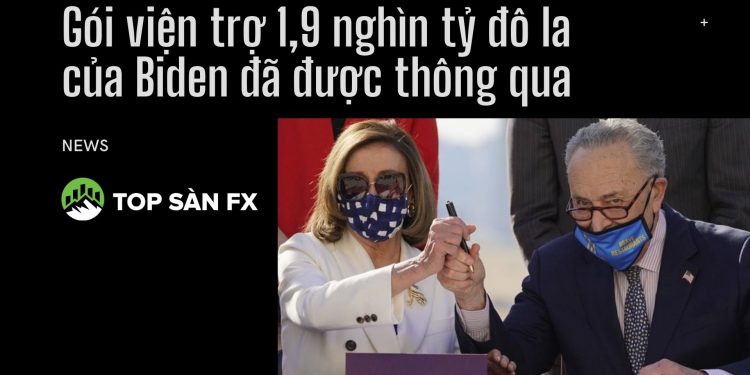 Gói viện trợ 1,9 nghìn tỷ đô la của Biden đã được thông qua