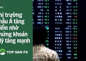 Thị trường châu Á tăng điểm nhờ chứng khoán Mỹ tăng mạnh