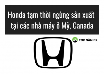 Honda tạm thời ngừng sản xuất tại các nhà máy ở Mỹ, Canada