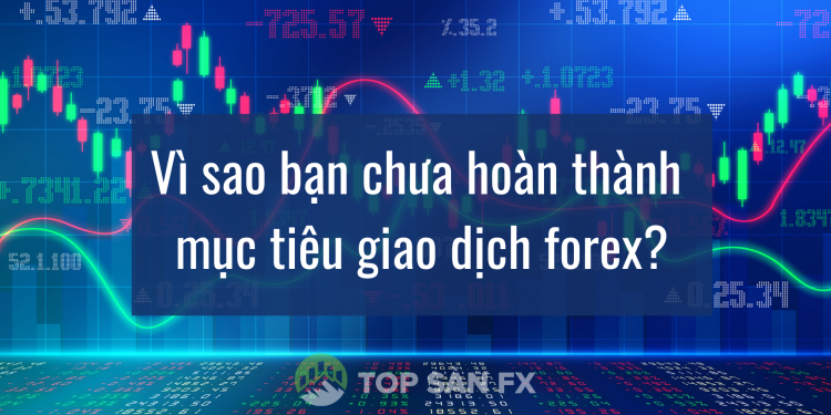 Vì sao bạn chưa hoàn thành mục tiêu giao dịch forex?