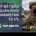 Mỹ bắt đầu rút quân khỏi Afghanistan từ 1/5