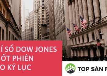 Chỉ số Dow Jones chốt phiên cao kỷ lục 