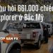 Ford thu hồi 661.000 chiếc SUV Explorer ở Bắc Mỹ 