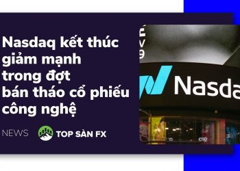Nasdaq kết thúc giảm mạnh trong đợt bán tháo cổ phiếu công nghệ