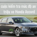 Mỹ mở cuộc điều tra về độ an toàn 1,1 triệu xe Honda Accord