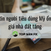 Niềm tin người tiêu dùng Mỹ ổn định, giá nhà đất tăng