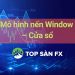 Mô hình nến Window – Cửa sổ