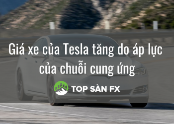 Giá xe của Tesla tăng do áp lực của chuỗi cung ứng
