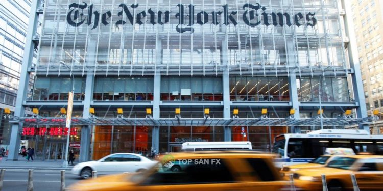 Thu nhập của New York Times tăng nhờ kinh doanh quảng cáo