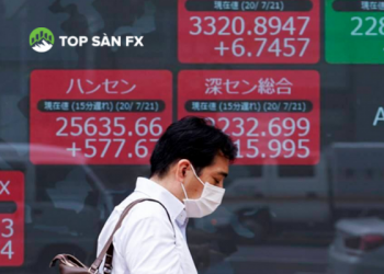 Cổ phiếu công nghệ châu Á, bất động sản Trung Quốc tăng