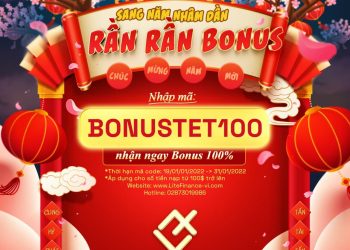 Tưng bừng năm mới, rinh ngay BONUSTET100 từ LitFinance