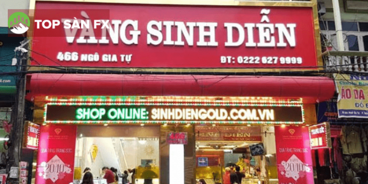 Giá vàng Sinh Diễn hôm nay