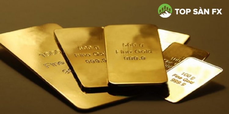 Giá vàng thế giới xuống thấp