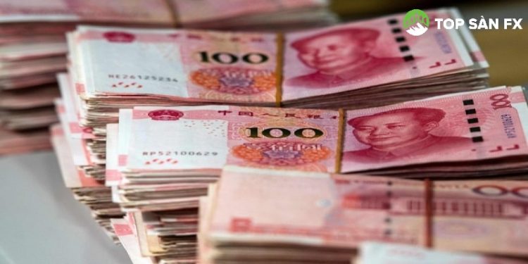 Nhân dân tệ xuống thấp