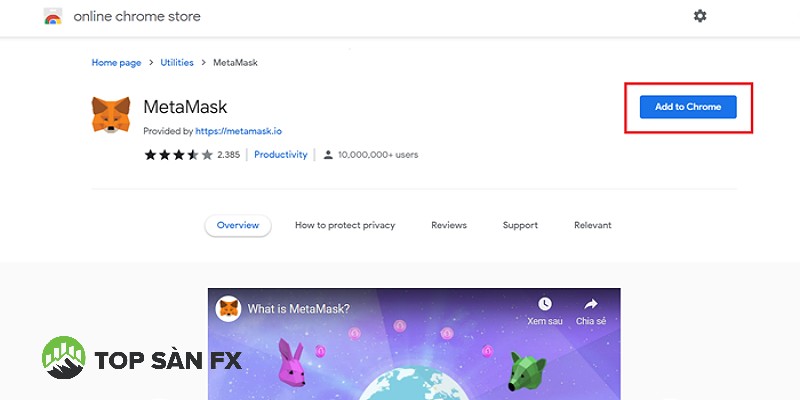 Thêm mạng AVAX vào Metamask