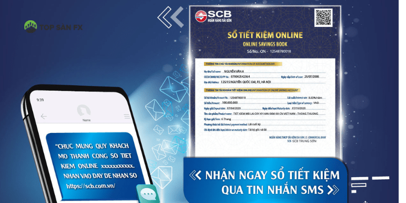 Lãi suất ngân hàng SCB khi gửi tiết kiệm