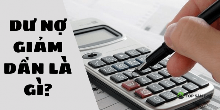 Dư nợ giảm dần