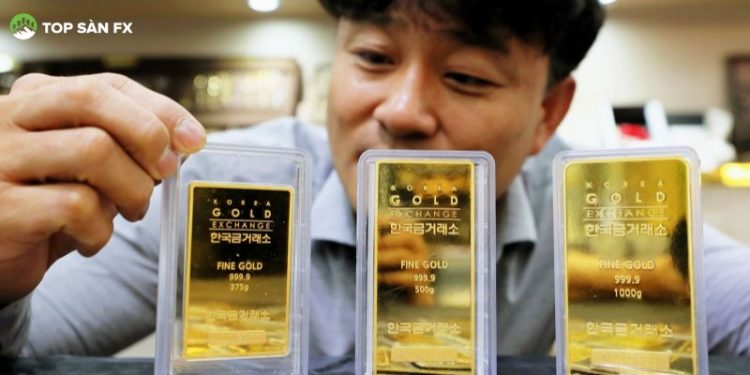 Giá vàng Hàn Quốc bao nhiêu 1 chỉ so với Việt Nam?