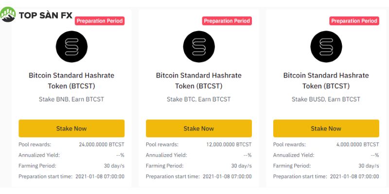 Các phương pháp định giá BTCST Coin