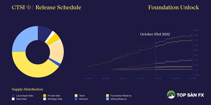 Token Release Schedule CTSI