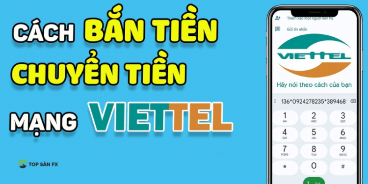 Cách bắn tiền điện thoại Viettel