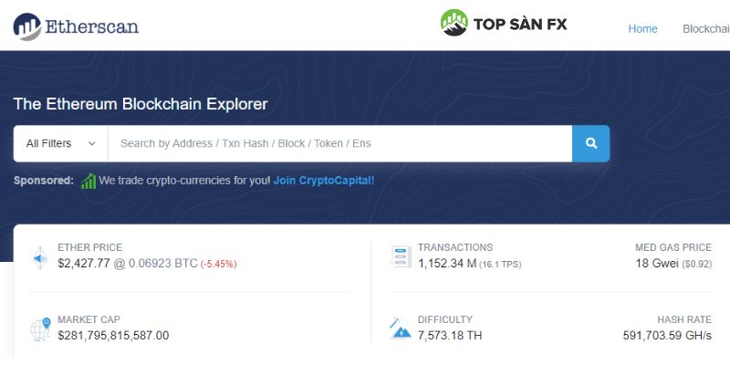 Etherscan là gì?