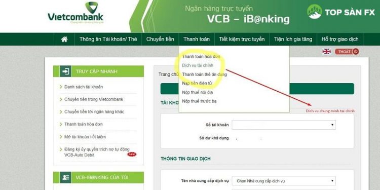 Mẫu giấy xác nhận tài khoản ngân hàng Vietcombank mới nhất