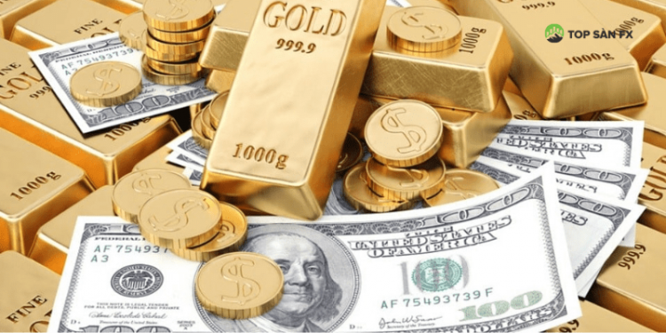 Vàng chạm mức thấp nhất 1