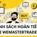 Chi phí mua gói cấp vốn và chính sách hoàn tiền tại WeMasterTrade