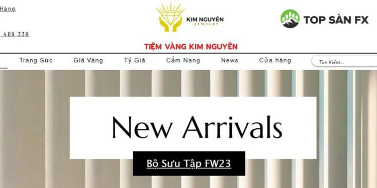 Tiệm vàng Kim Nguyên Nguyễn Sỹ Sách hôm nay bao nhiêu 1 chỉ?
