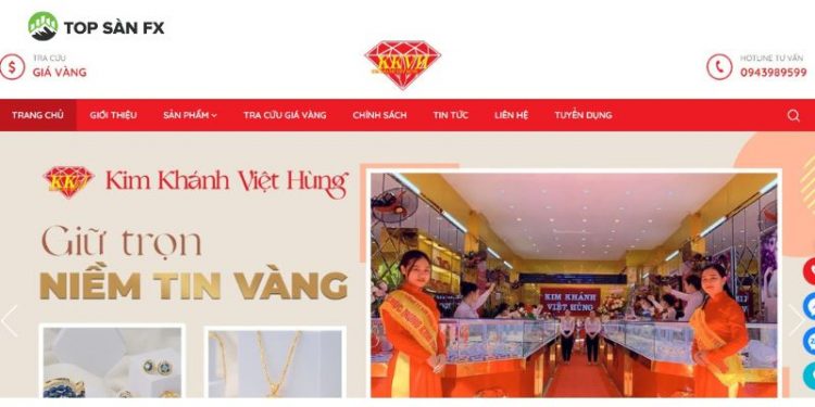 Giá vàng Kim Khánh Việt Hùng hôm nay bao nhiêu tiền 1 chỉ?