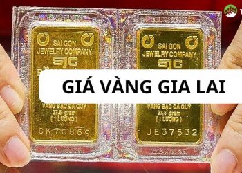 Giá vàng Gia Lai hôm nay. Giá vàng Vĩnh Thạnh Gia Lai