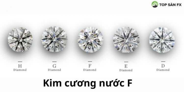 Kim cương nước F là gì? Giá kim cương nước F VVS1 mới nhất
