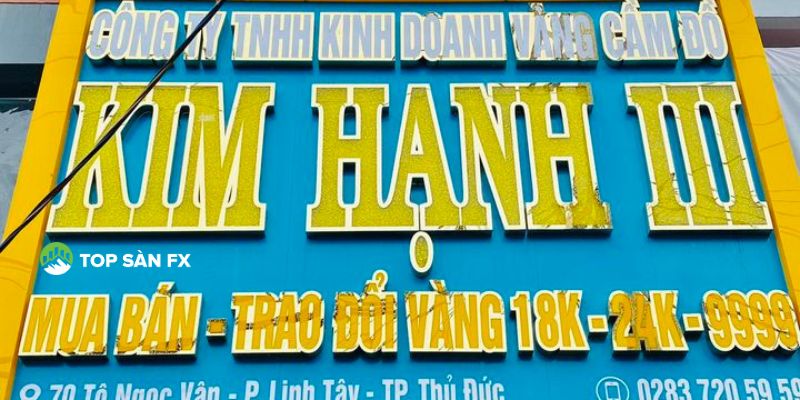 Tiệm vàng Kim Hạnh ở đâu?