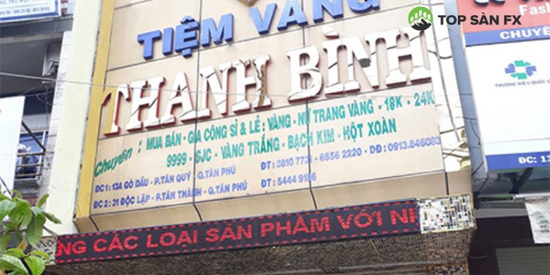 Số điện thoại tiệm vàng Thanh Bình