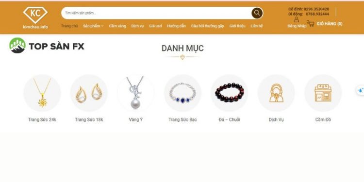 Tiệm vàng Kim Châu An Giang - Giá vàng Kim Châu hôm nay