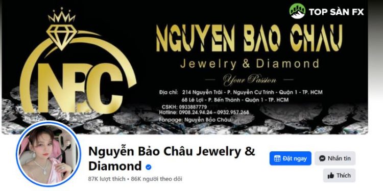 Tiệm vàng Nguyễn Bảo Châu Quận 1 - Điểm mua sắm vàng uy tín