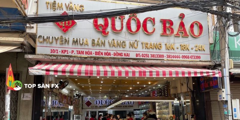 Số điện thoại tiệm vàng Quốc Bảo