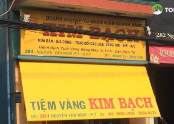 Tiệm vàng Kim Bạch Gò Vấp - Địa điểm mua sắm vàng “giá tốt”