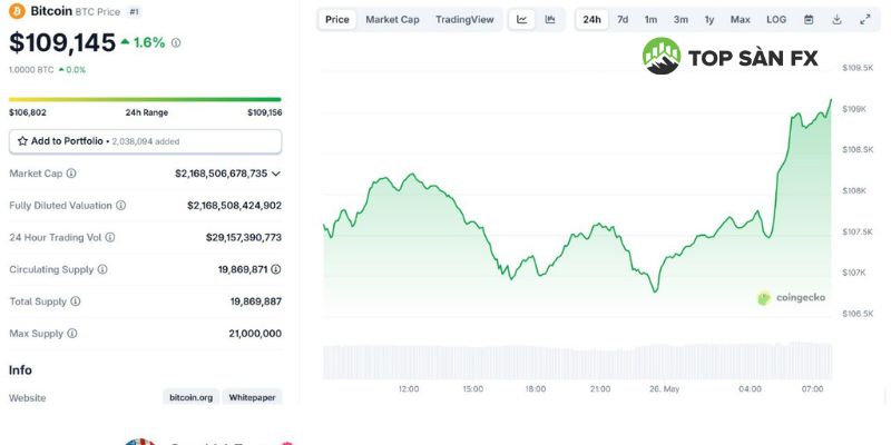 Sự biến động của giá Bitcoin