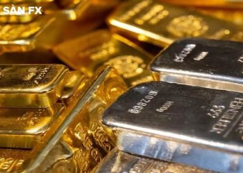 Giá vàng thế giới cùng chứng khoán Mỹ “lao dốc”
