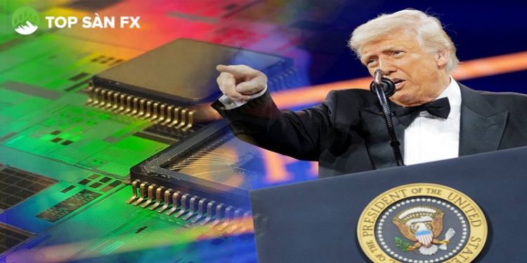 Ông Trump áp thuế quan 25% lên một số một số chip AI